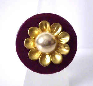 °° Fingerring - extravagant - Edelstahl - silber - glänzend - 18 mm °° - Picture 1 of 2