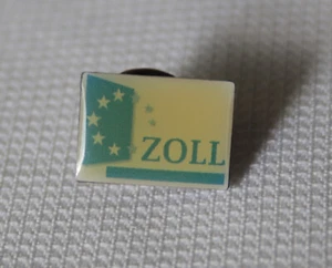 Pin, Zoll Europa Sternenbanner, Sammlungsauflösung, stark ausgeblichen - Bild 1 von 1