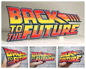 Back to the Future logo / shelf display / fridge magnet - movie collectible - Picture 1 of 6