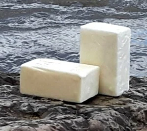 Organic Lye Soap made with rainwater  (2 bars) - Picture 1 of 1