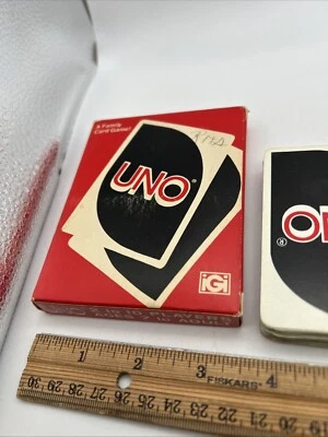 Vintage UNO Card Game 1979 Complete Deck 108 Cards Original Box & Instructions - Image 1 of 4