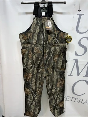 Mens Berne Gunflint NWT Camouflage Hunting Jeans  Bib Overalls Size 2XL - Image 1 of 4