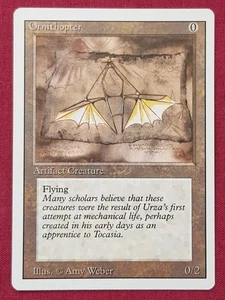 Magic The Gathering REVISED EDITION ORNITHOPTER artifact card MTG - Picture 1 of 2