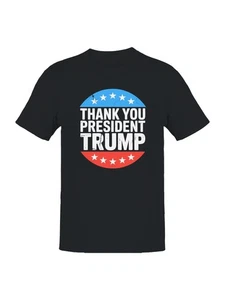 Camiseta Thank You President Trump para hombre - Imagen 1 de 6