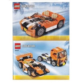 Lego Creator No. 31017 3-in-1 Sunset Speeder *RETIRED SET* Race Car & Truck Cab