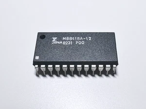1X MB8418A-12 Fujitsu CMOS Static RAM 16K SRAM 2Kx8 bit Memory IC 120ns DIP-24 - Picture 1 of 4