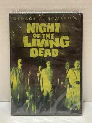 Night Of The Living Dead (DVD,1968) George A. Romero, Zombies, Cult Classic NEW - Image 1 of 4