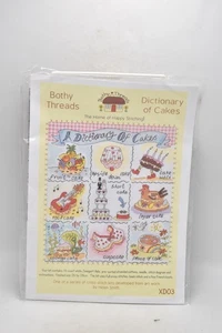 Bothy Threads Dictionary of Cake Cross Stitch Kit Unused & Sealed - Picture 1 of 24