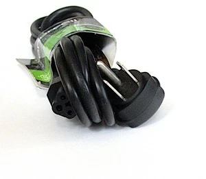 Enercell 6-Foot (1.82m) Grounded Black Power Cord 61-208 - Picture 1 of 3