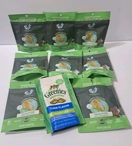 Shameless Pets Crunchy Cat Treats - 8 Catnip N Chill & 1 Tuna - Picture 1 of 4