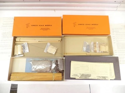 Juneco Scale Models HO Mine + Timber Bridge Building kits, (lot sb) - Image 1 of 4
