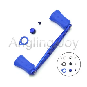 Perillas de goma 102 mm aleación de aluminio carrete de pesca mango agarre para Abu Garcia Daiwa - Imagen 1 de 18