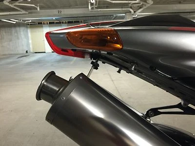 Aprilia RSV1000R Fender Eliminator / хвост аккуратный NTS 2004 - 2010 черный - Изображение 1 из 3