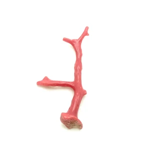 Natural Red Coral Gemstone, Raw Italian Coral Stick Italian Coral Rough Stick, - Picture 1 of 1