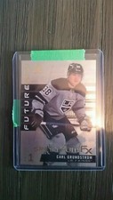 2019-20 SP AUTHENTIC HOCKEY UNSCRATCHED Future Watch FX Level 1 Carl Grundstrom