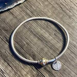 Bracciale originale Lestage Cape code. Argento 925 riempito in oro 14 carati misura 6,5 - Foto 1 di 8
