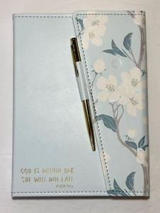 Eccolo God Is Within Her Religious Journal & Pen Set Notebook with Bookmark - Picture 1 of 8