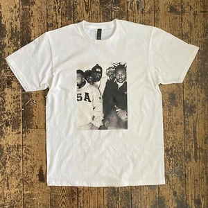 ACTUAL FACT NEW YORK RAPPERS BLACK & WHITE PREMIUM T SHIRT - Picture 1 of 3