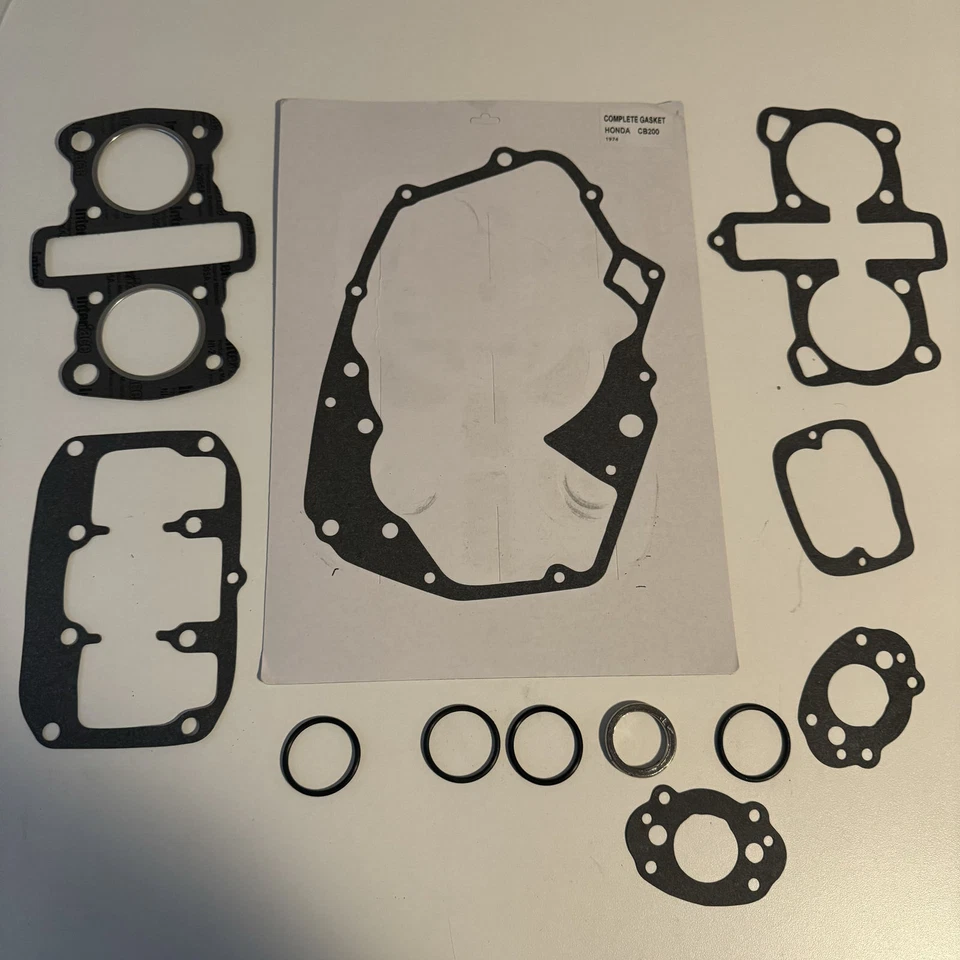Incomplete Gasket Set for 1974 Honda CB200 L@@K Top & Bottom End - Image 1 of 1