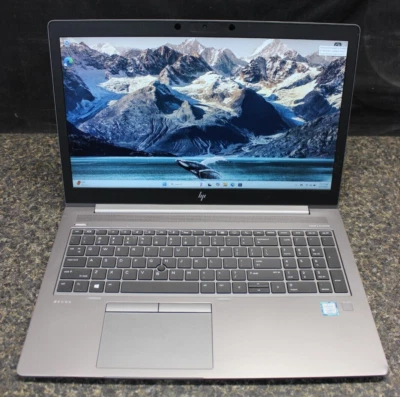 HP ZBook 15UG6 I7-8565U 256GB NvME SSD 16GB DDR4 Win11Pro- C 描述 — 第 1/4 张图片