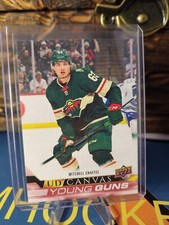 Mitchell Chaffee 2022-23 UD Canvas Young Guns #C220 Minnesota Wild