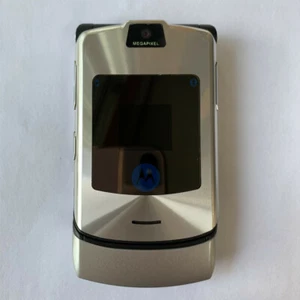 Unlocked Motorola RAZR V3i GSM 1.23 MP Camera Flip Bluetooth MP3 Mobile Phone - Picture 1 of 18