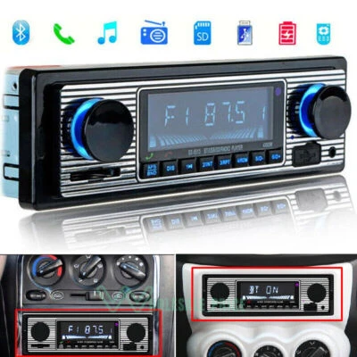 Estereo De Pantalla Para Coche Carro Auto Multimedia Bluetooth Car Stereo LCD - Image 1 of 4