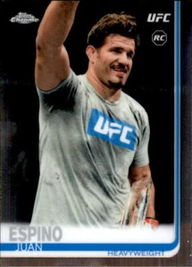 Juan Espino 2019 Topps Chrome UFC Rookie Card #88 - Picture 1 of 2