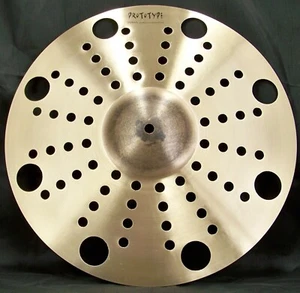 Sabian Prototype AAX 16" O-Zone Aero Crash Cymbal/Brand New-Warranty/875 Grams - Picture 1 of 8