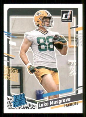 2023 Donruss #337 Luke Musgrave RR RC - Image 1 of 2