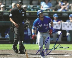 Signed 8x10 ADDISON BARGER Toronto Blue Jays Autographed photo w/COA - Picture 1 of 1