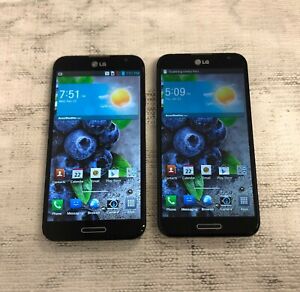-Read* Lot Of 2 Lg Optimus G Pro E980 32Gb | For Parts Or Repair. As Is