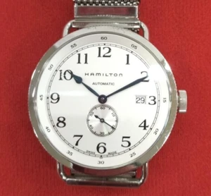 Hamilton H784650 White Dial Automatic Men's Watch from JP - Picture 1 of 7