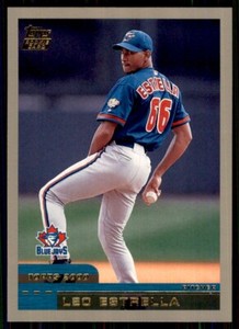 2000 Topps Traded  Rookies Leo Estrella Rookie Toronto Blue Jays #T56