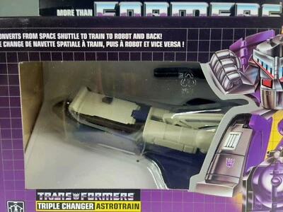 Transformer Decepticon Triple Changer Astrotrain 2020 reissue Hasbro Takara Tomy - Image 1 of 4