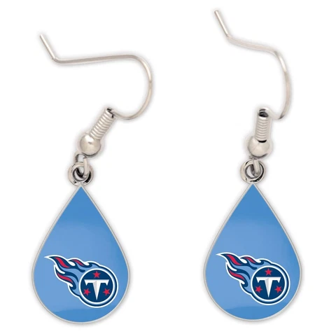 Tennessee Titans Tear Drop Earrings Cover