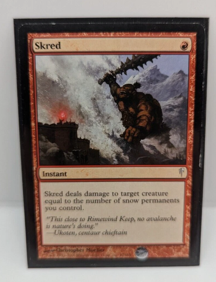 MTG Skred Coldsnap 97/155 Regular Common LP - Image 1 of 1
