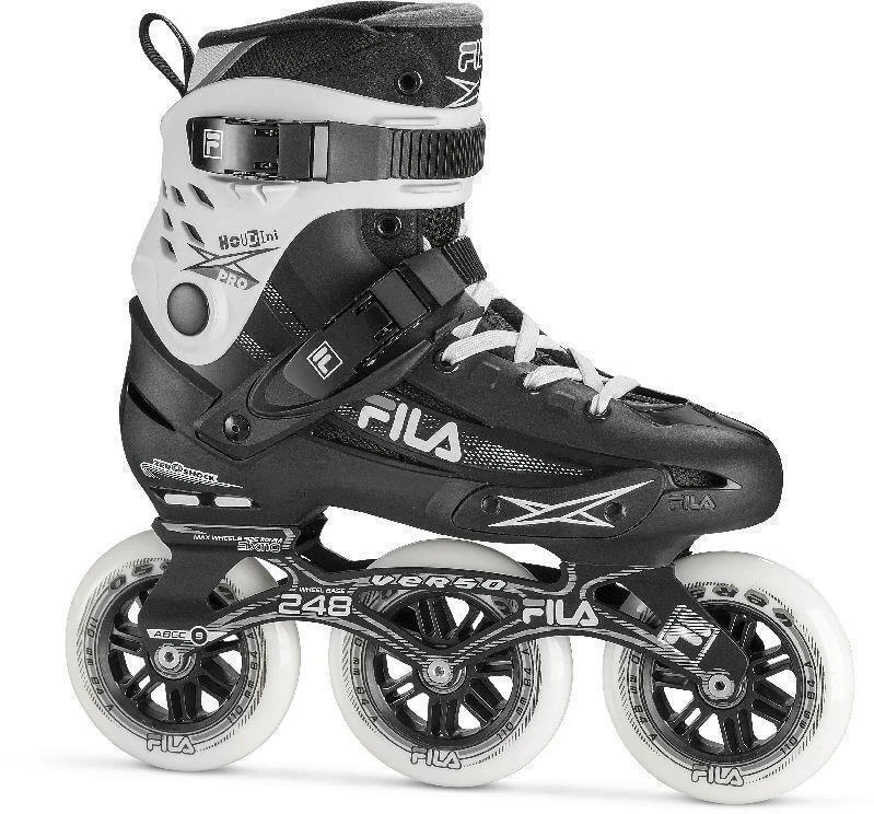 FILA Inline Skates Fitness Skates Houdini Pro 110 schwarz-weiß Größen 37-47