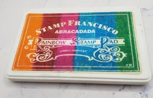 Permanent Blue Ink Pad for Stamping Vintage Abracadada Jumbo Harvest Stamp Pad - Picture 1 of 4