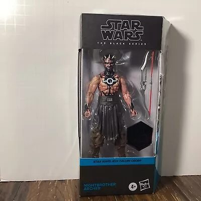Экшн-фигурка Nightbrother Archer Star Wars Black Series игровая 6 дюймов эксклюзивная - Изображение 1 из 4