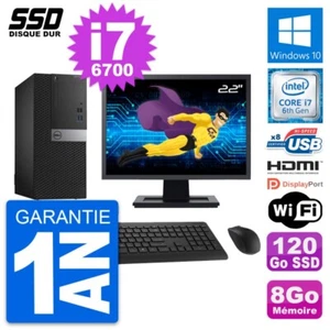 PC tour DELL 3040 Bildschirm 22 " Intel i7-6700 RAM 8Go SSD 120Go HDMI Windows - Bild 1 von 8