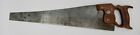 Keystone by Disston K-3 Pace Maker Runners Etch Handsaw 20" Blade Vintage 1930's