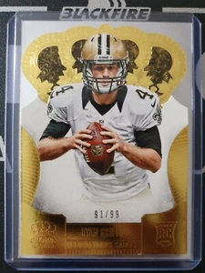 2013 Panini Crown Royale Ryan Griffin GOLD Numbered /99 Houston Texans - Bild 1 von 3