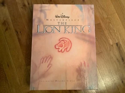 Walt Disney's Masterpiece THE LION KING VHS Deluxe VHS Box Set-Sealed ** - Image 1 of 4