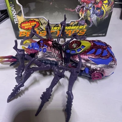 Blackarachnia Transmetals 2 100% Complete Mega Beast Wars Transformers W Box - Image 1 of 4