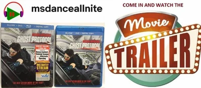 Mission: Impossible Ghost Protocol [2011](Blu-ray/DVD,2012)w/Embossed Slipcover! - Image 1 of 4
