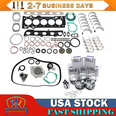 Kit de reconstrucción de revisión para Volvo S40 S60 S80 C30 V50 V70 2,5 T5 L5 B5254T7 B5254T3 Foto 1 de 4