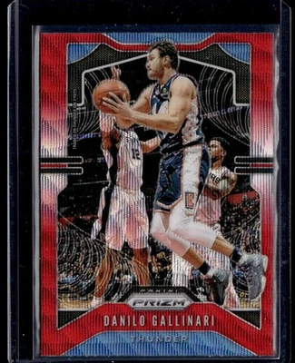 Daniel Gallinari 2019-20 Panini Prizm Red Wave Prizm Oklahoma City Thunder #123 Foto 1 de 2