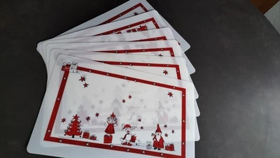 Weihnachtliche Tischsets, Platzsets - Bild 1 von 3