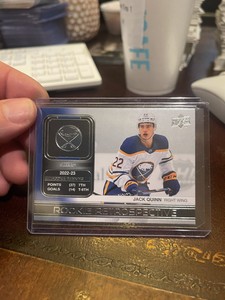 2023-24 Upper Deck Series 1 Rookie Retrospective Jack Quinn #RR-16